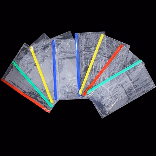 PVC Zipper Pouch With Card Holder