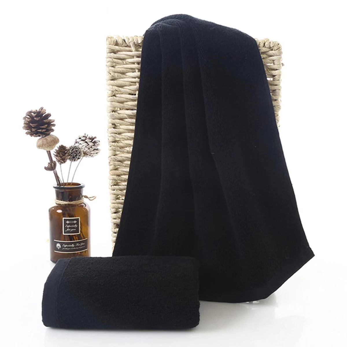 Pure Cotton Hand And Bathtowel Set 1