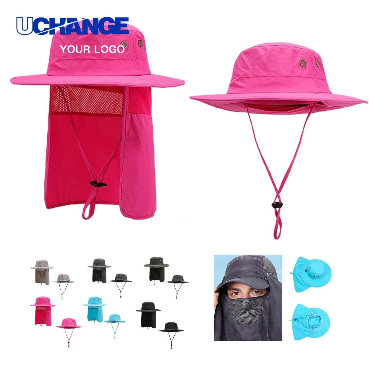 Polyester Emergency Hat Headwear for Camping and Fishing 1