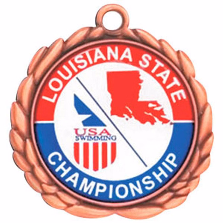 Express Vibraprint™ Insert Medal (1-1/2")