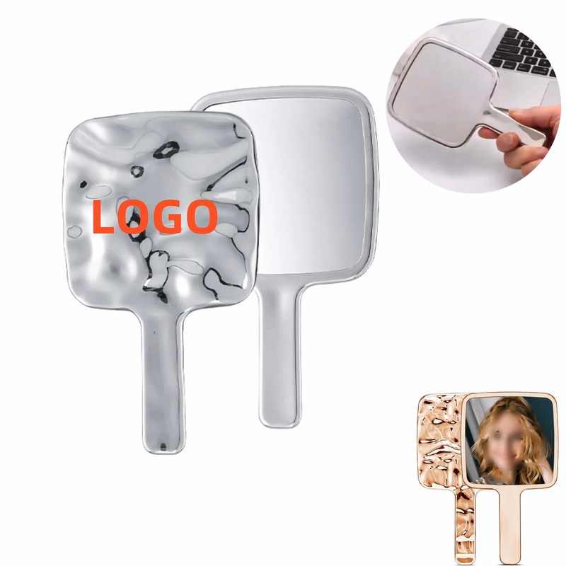 Square Handheld Mirror For Makeup Travel