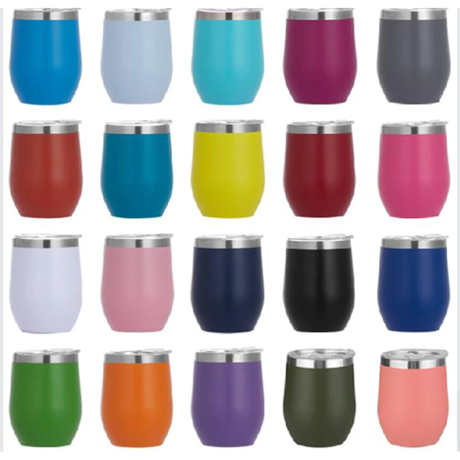 12oz egg-shaped tumbler 1