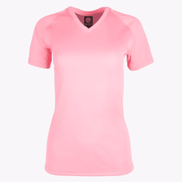 #E117 / Basic Training Women's V-Neck Raglan Tee