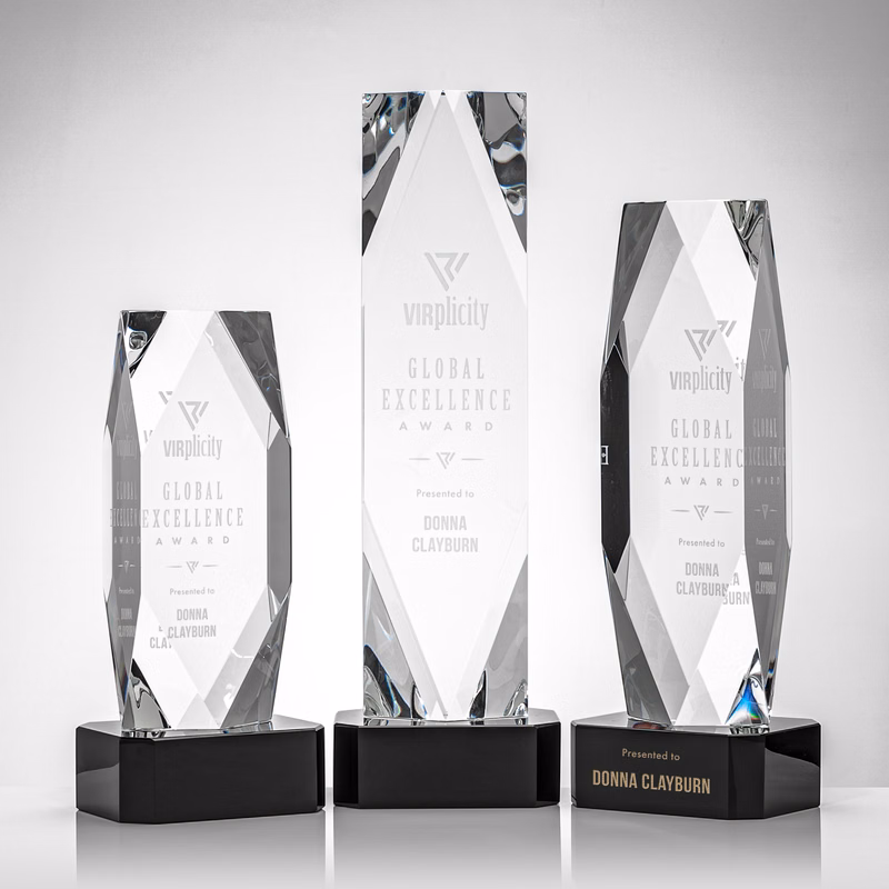 Delta Award on Base - Black