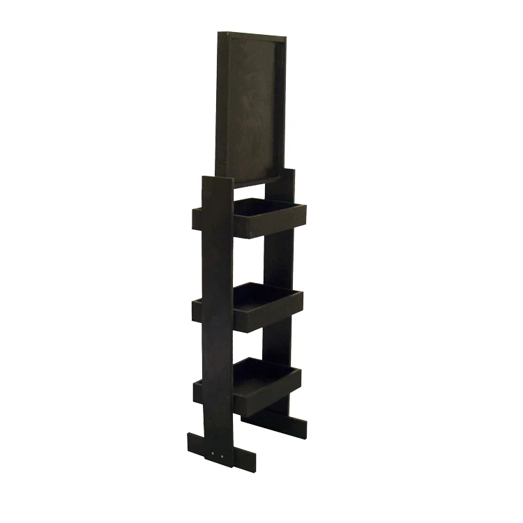 3 Shelf Wine Rack W/ Header 1