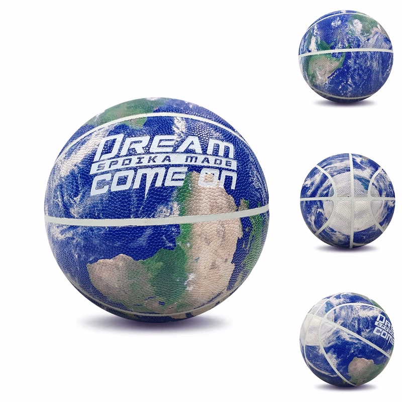 Earth Pattern Basketball