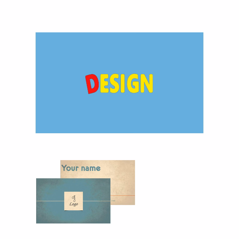 3.5" X 2" Standard UV Customized Business Cards MOQ500
