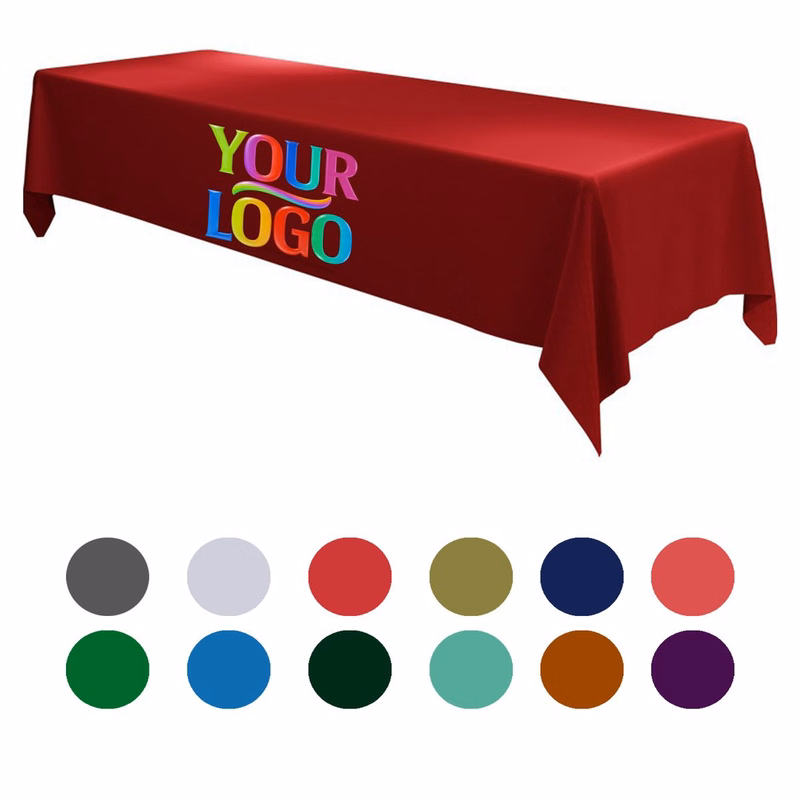 Polyester Full Color Print Tablecloth