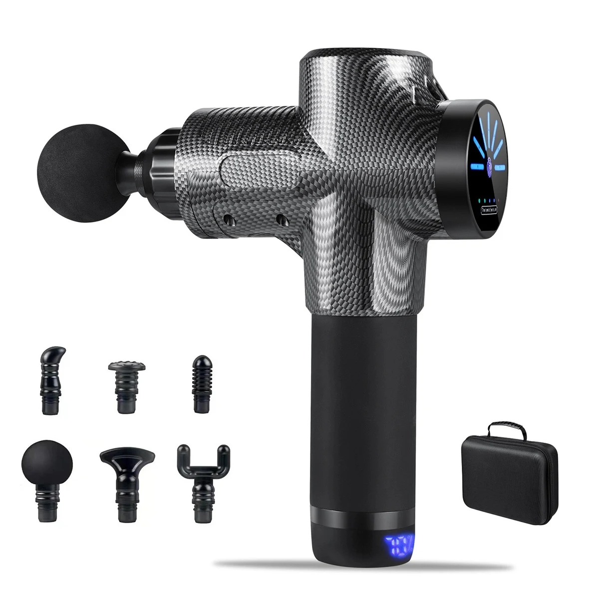Massage Gun Deep Tissue Muscle Therapy 6 Heads 1