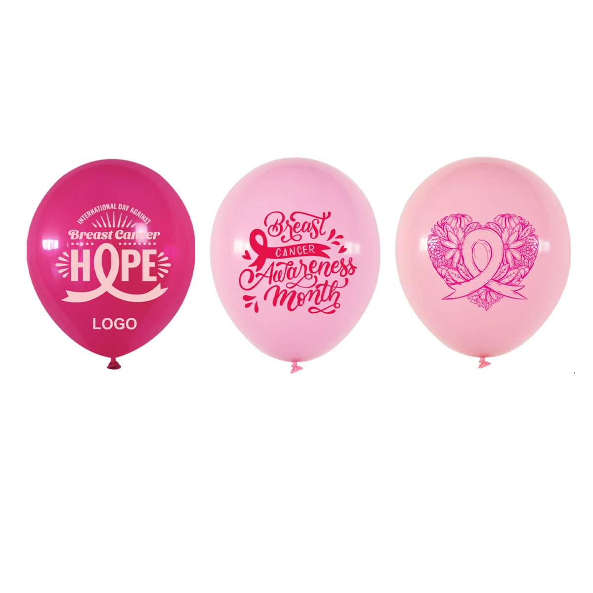 Pink Ribbon Balloon (direct import) 1