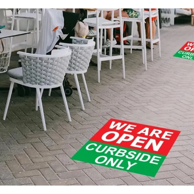 Floor Graphics, Surface Decal (12" x 12") 1