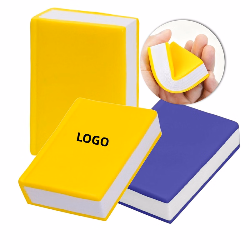 Book-Shaped PU Stress Reliever