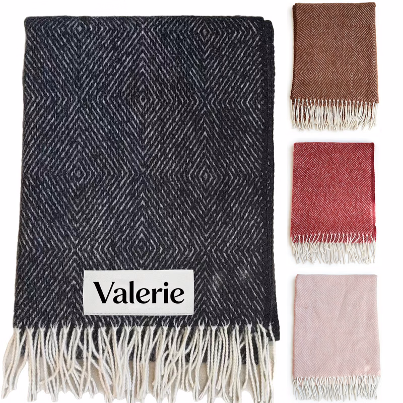Polyester Blanket w/ Tassel