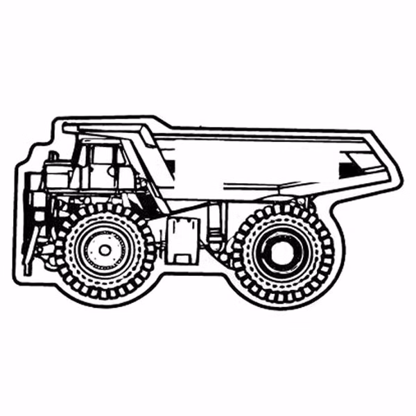 Magnet - Miner Dump Truck - Full Color
