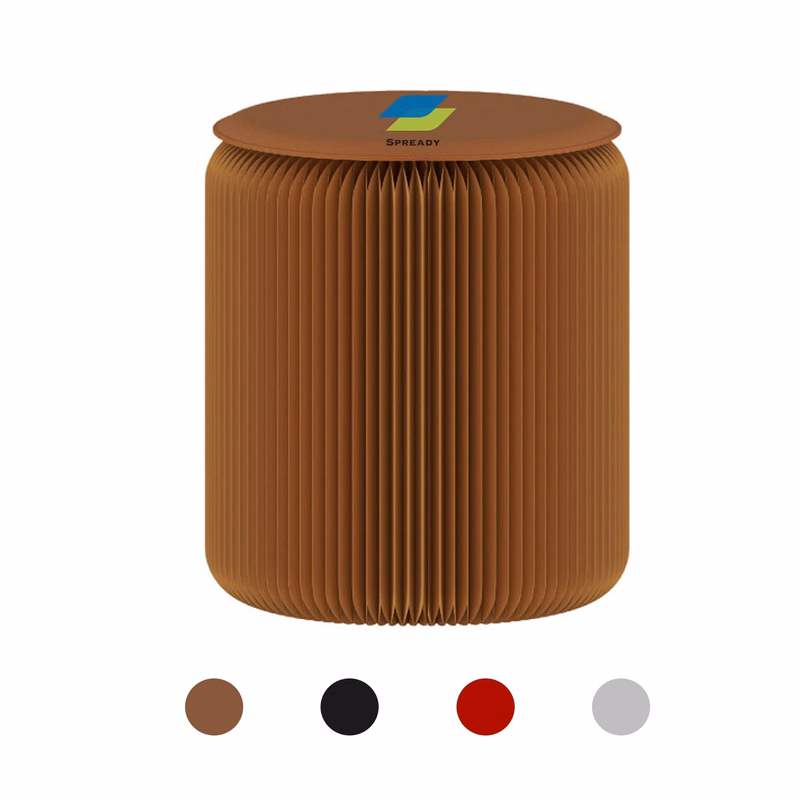 Upgraded Modern Design Kraft Paper Stool For Business
