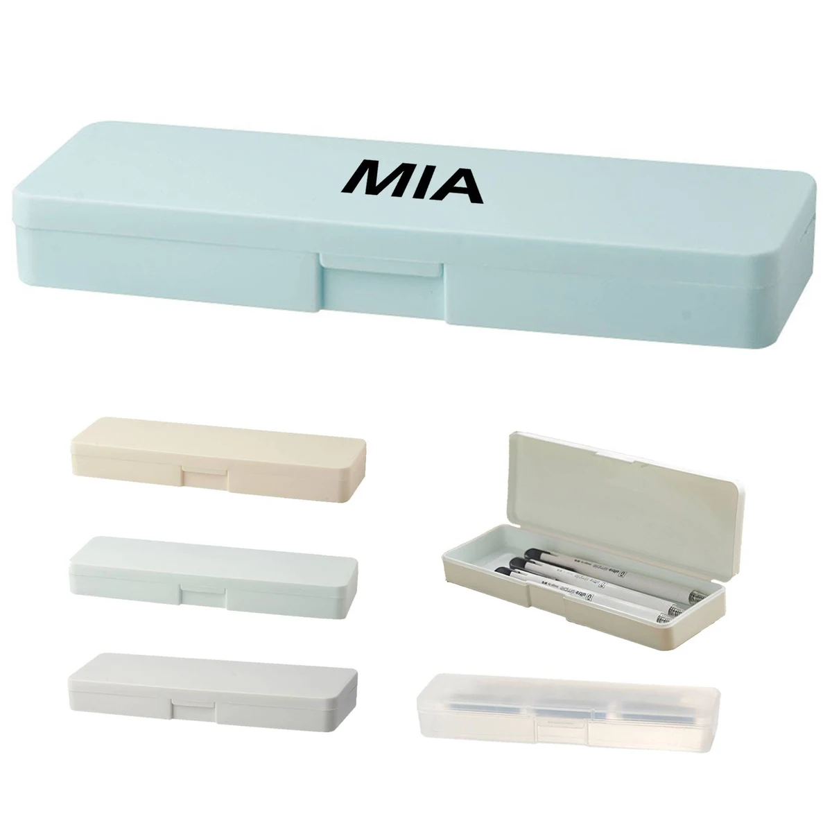 PP Frosted Simple Stationery Box 1