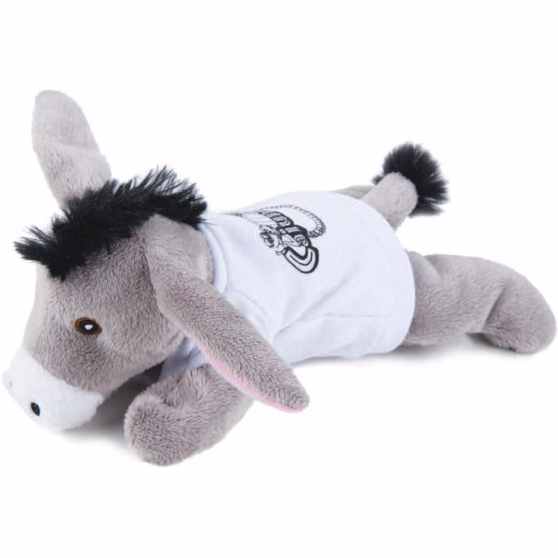 So Soft 8" Laying Beanie Animal - Donkey