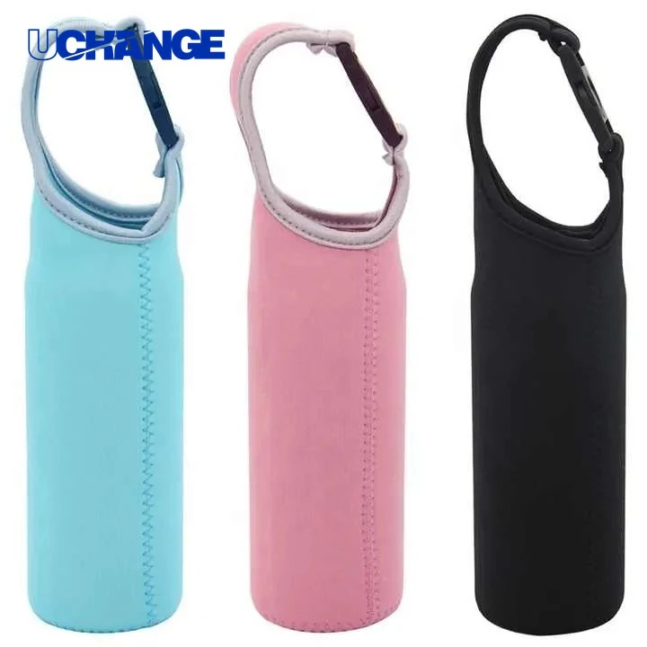 Neoprene Bottle Cover Sleeve for Drink Insulation & Outdoor Activities, custom koozie with logo imprint 1