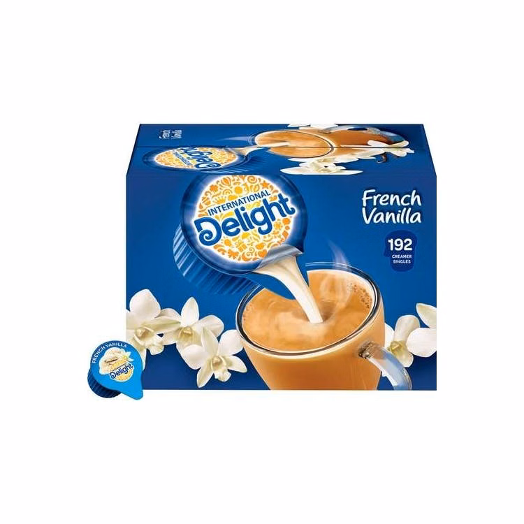 International Delight French Vanilla Creamer Singles - 192 Pack