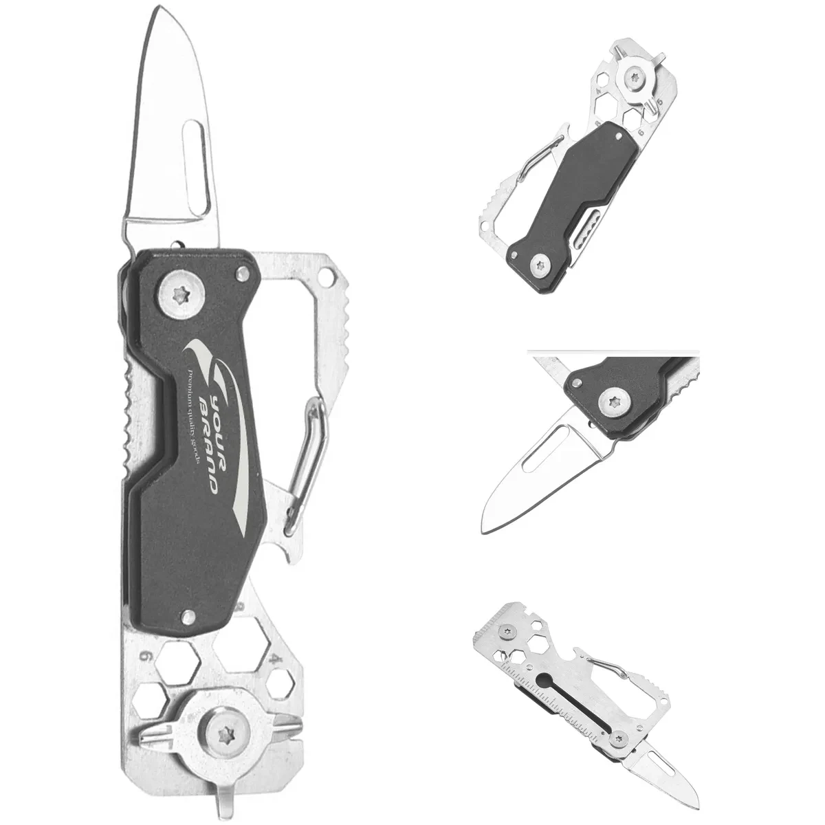 Swiss Style Army Pocket Knife Multitool Keychain 1