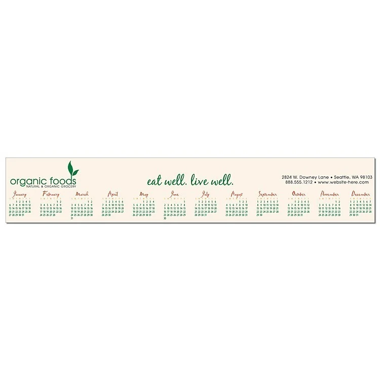 Magnet - 3x17 Square Corners 40 Mil Outdoor Safe 1