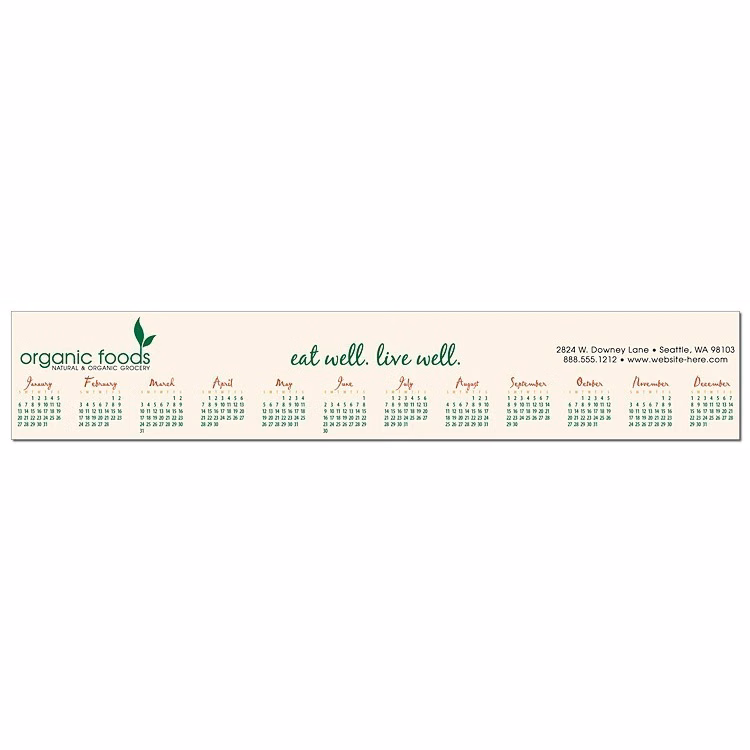 Magnet - 3x17 Square Corners 40 Mil Outdoor Safe