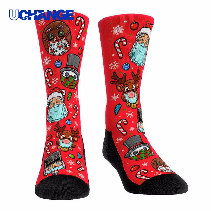 Sublimated Mid-Calf Socks