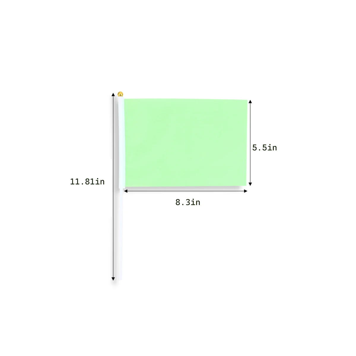 Small Handheld Waving Flag 1