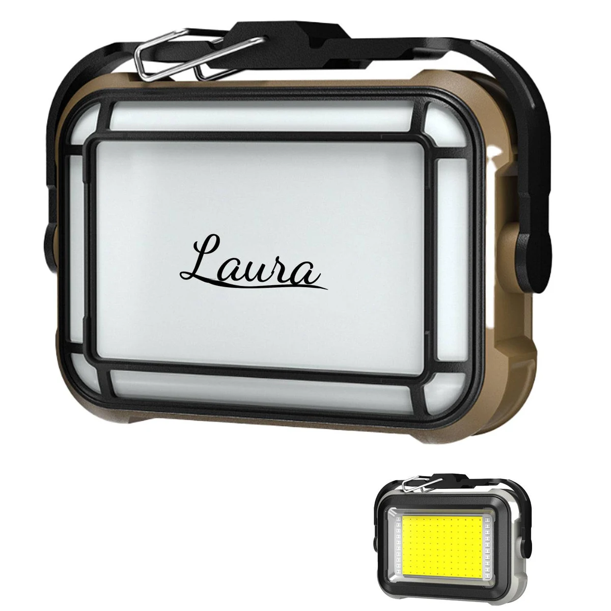 Magnetic LED Solar Work Light w/ Hook 1