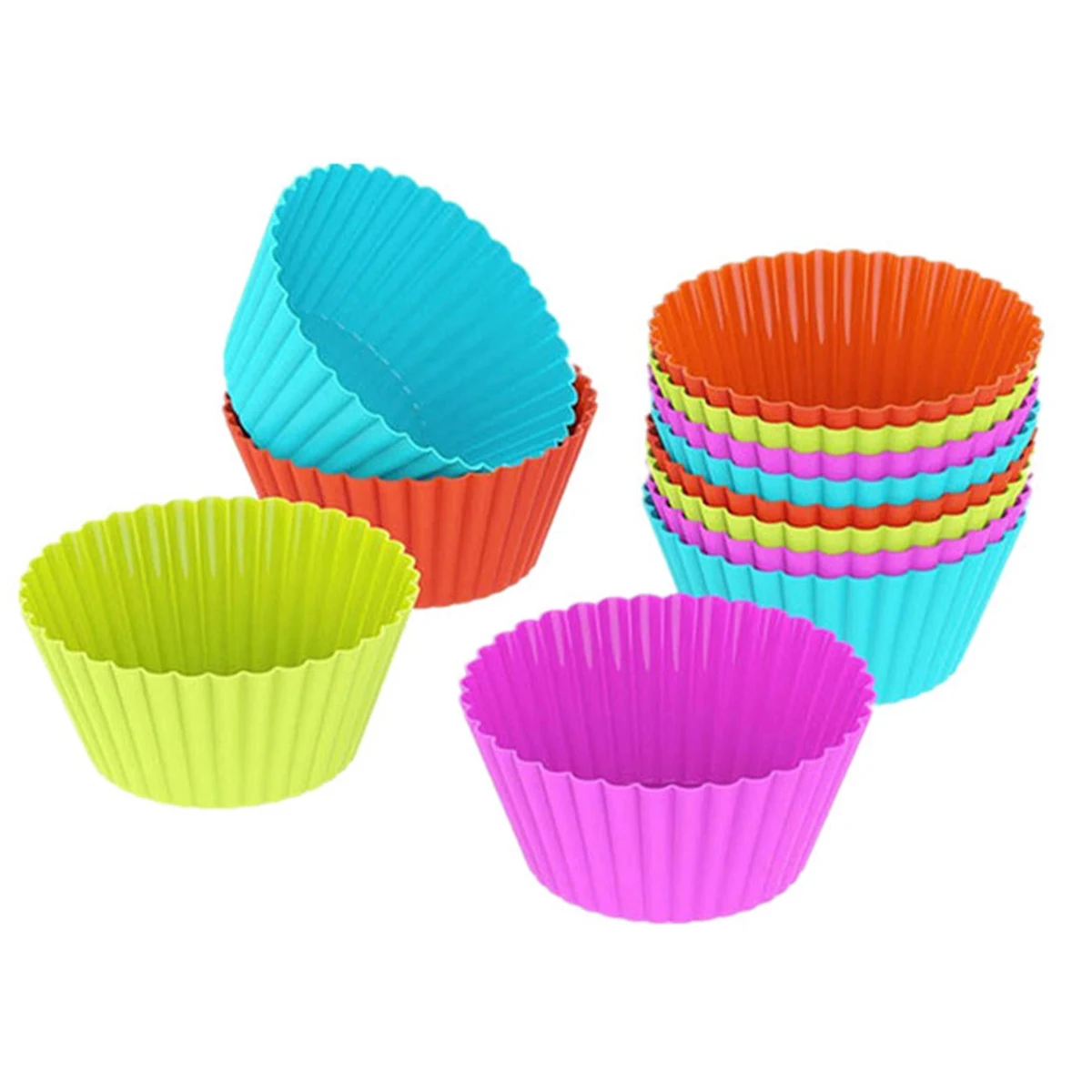 Silicone Cupcake Liners 1