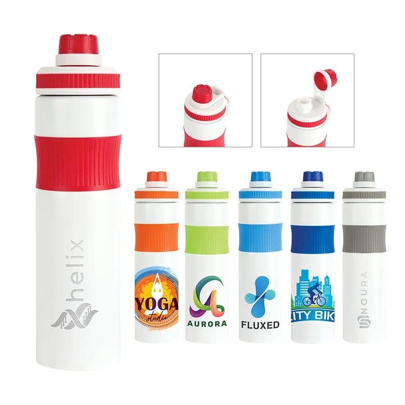 Prescott 26 oz. Single Wall Recycled Stainless Steel Bottle, custom water bottle with logo imprint 1