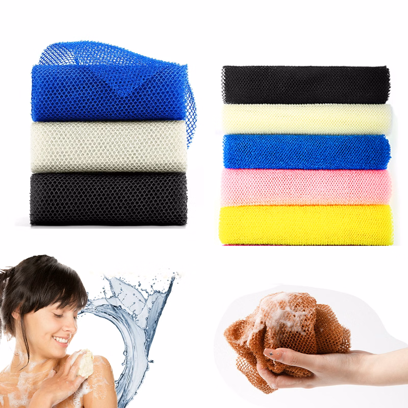 
3 Pieces African Bath Sponge Net