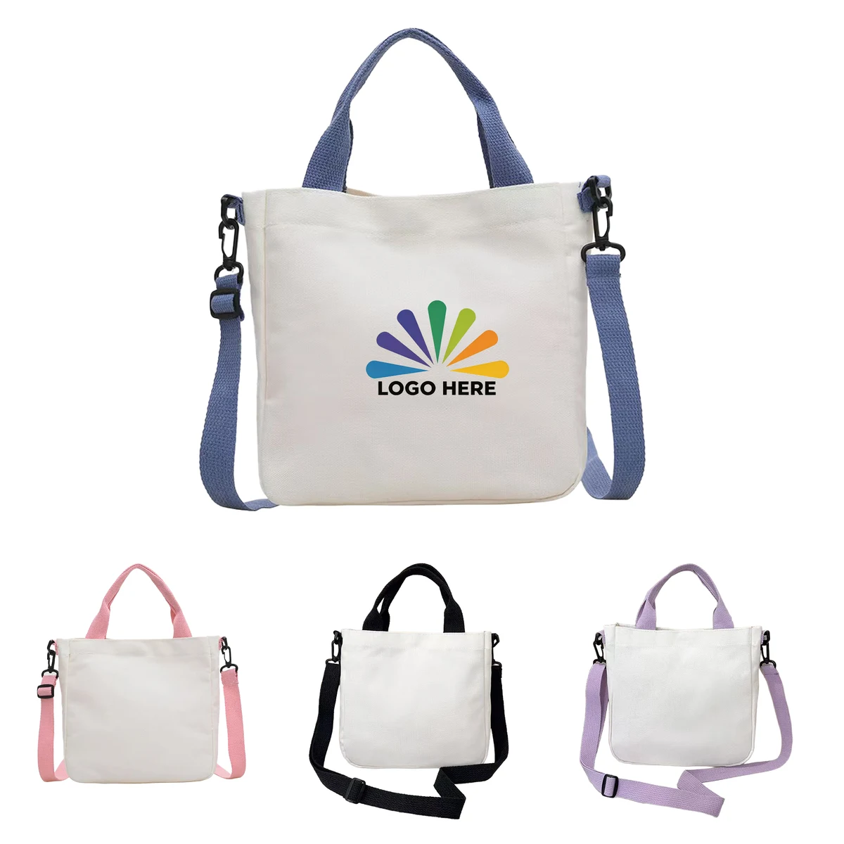 Canvas Tote Purse Casual Shoulder Crossbody 1