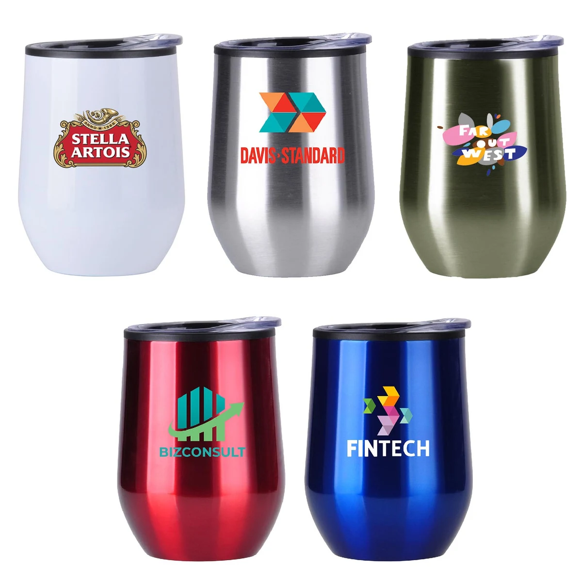 JORNIKOLOR 12 Oz. Stainless Steel Wine Cup 1