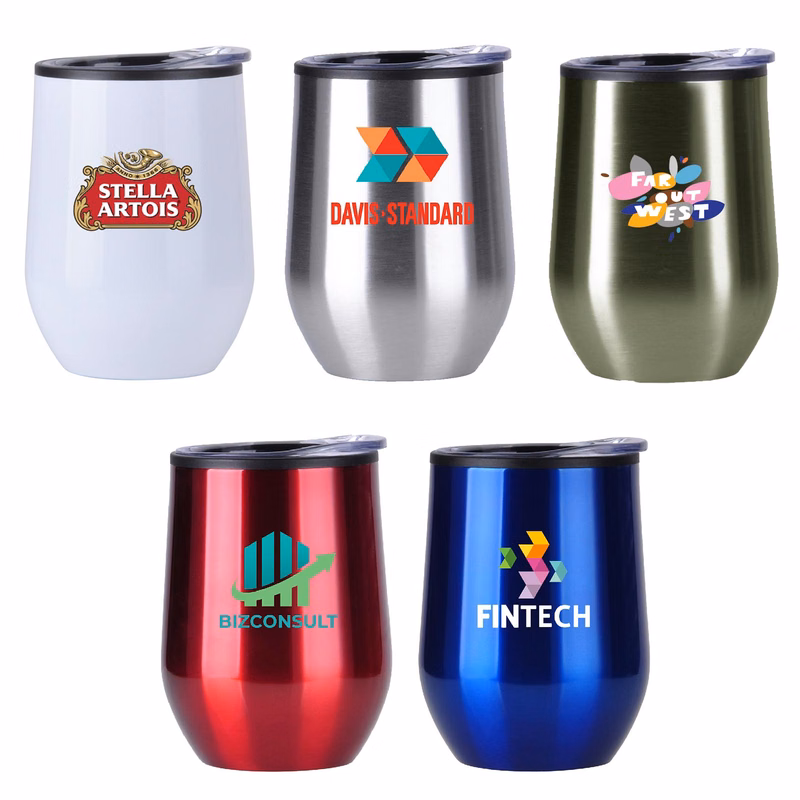 JORNIKOLOR 12 Oz. Stainless Steel Wine Cup