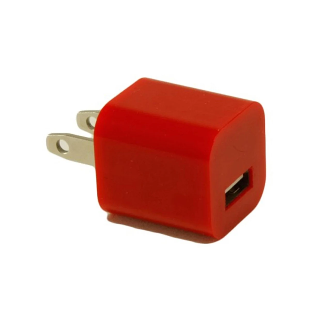 Simple and Compact Single port 1.1 Amp USB Wall Plug Charger 1
