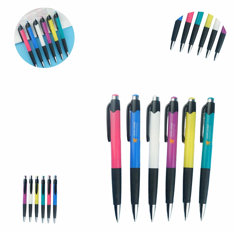 MOQ 1000 Smooth Writing Custom Gel Ink Ballpoint Pen For Office & School