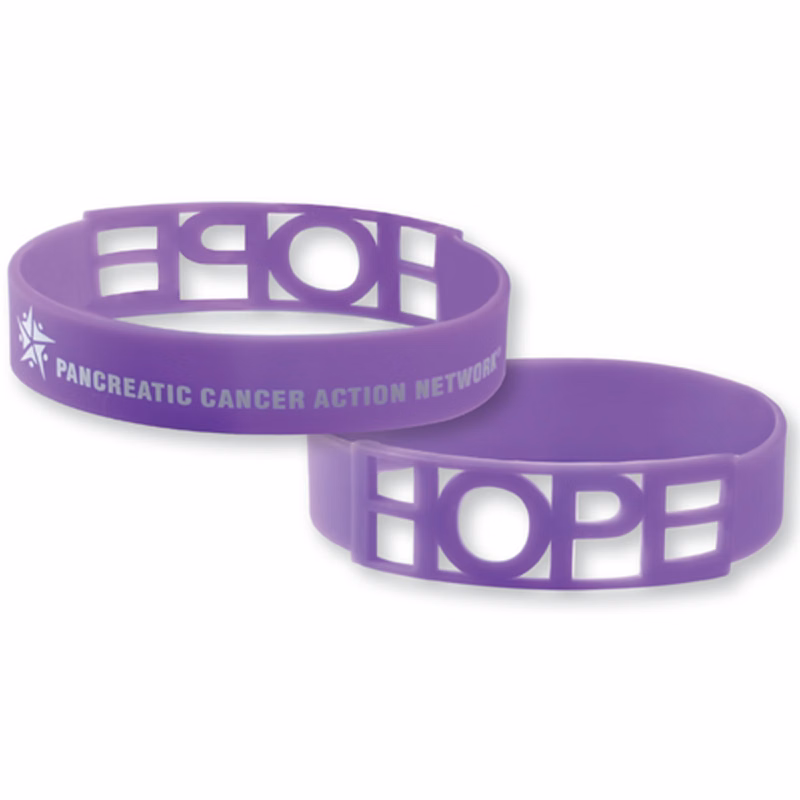 1" Jumbo with a 4" Cut-Out Wristband With 1 Color Screen Print