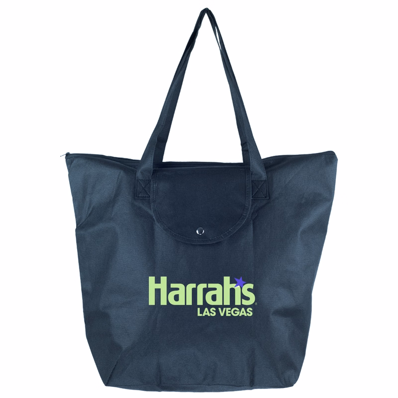 Venice 17? Folding Zippered Tote Bag