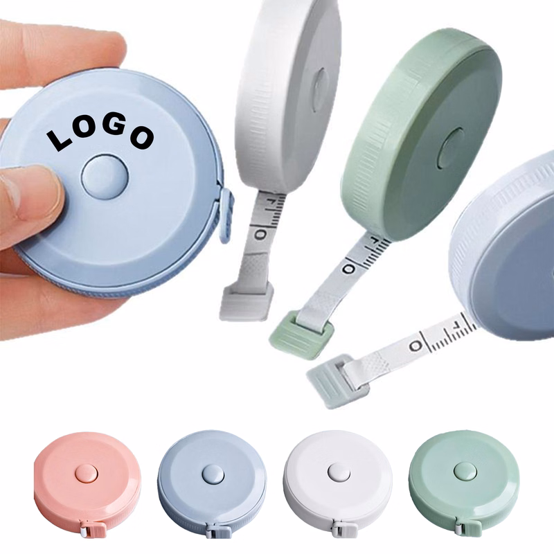 Retractable Tape Measure with Push Button