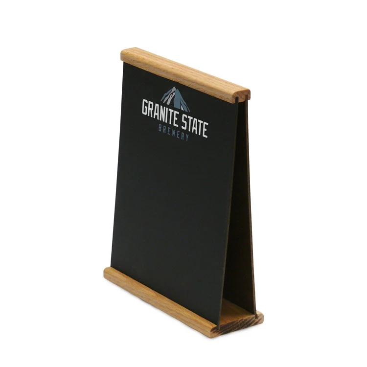 Countertop Table Tent Style A-Frame Chalkboard - 8"W x 10"H 1