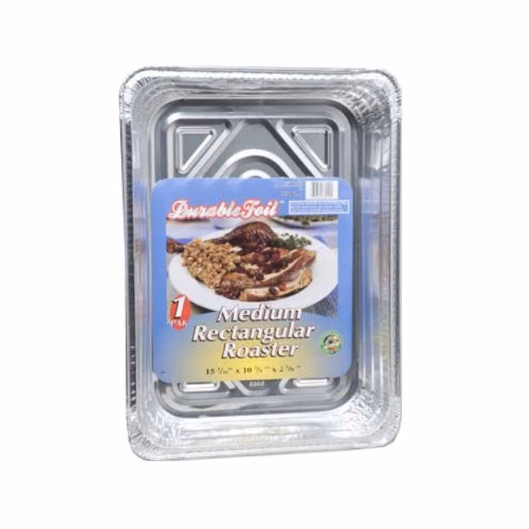 Aluminum Rectangular Roasters - Medium