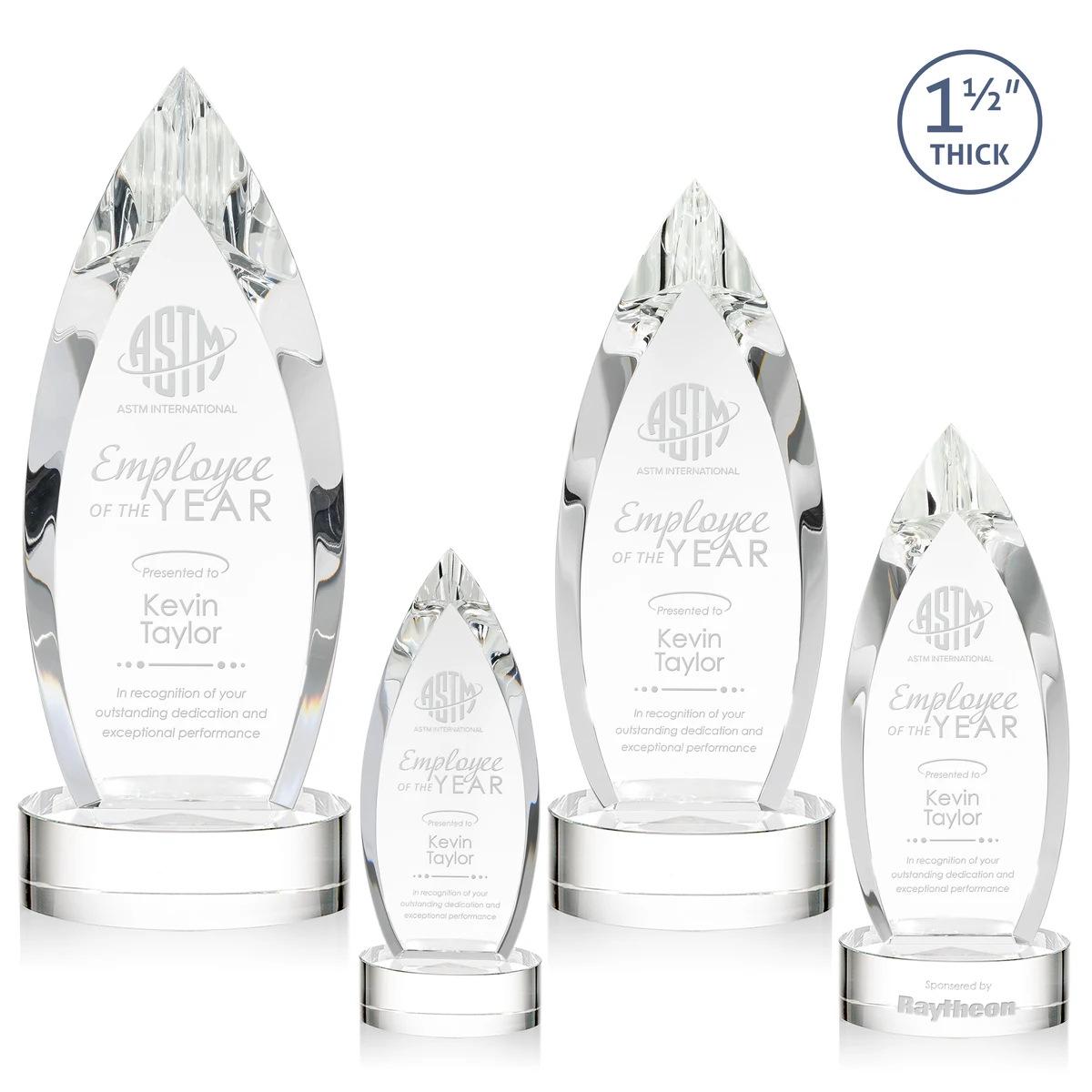 Fortier Award on Base - Clear 1