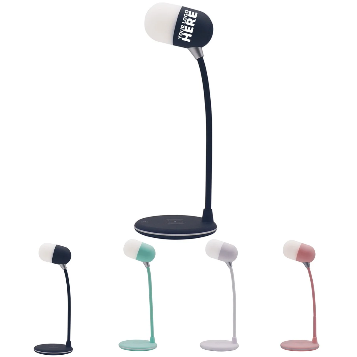 Table Lamp Wireless Speaker Wireless Phone Charger 3-In-1 1