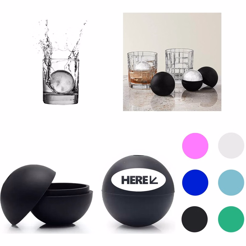 Food-Grade Silicone Round Ice Sphere Mold