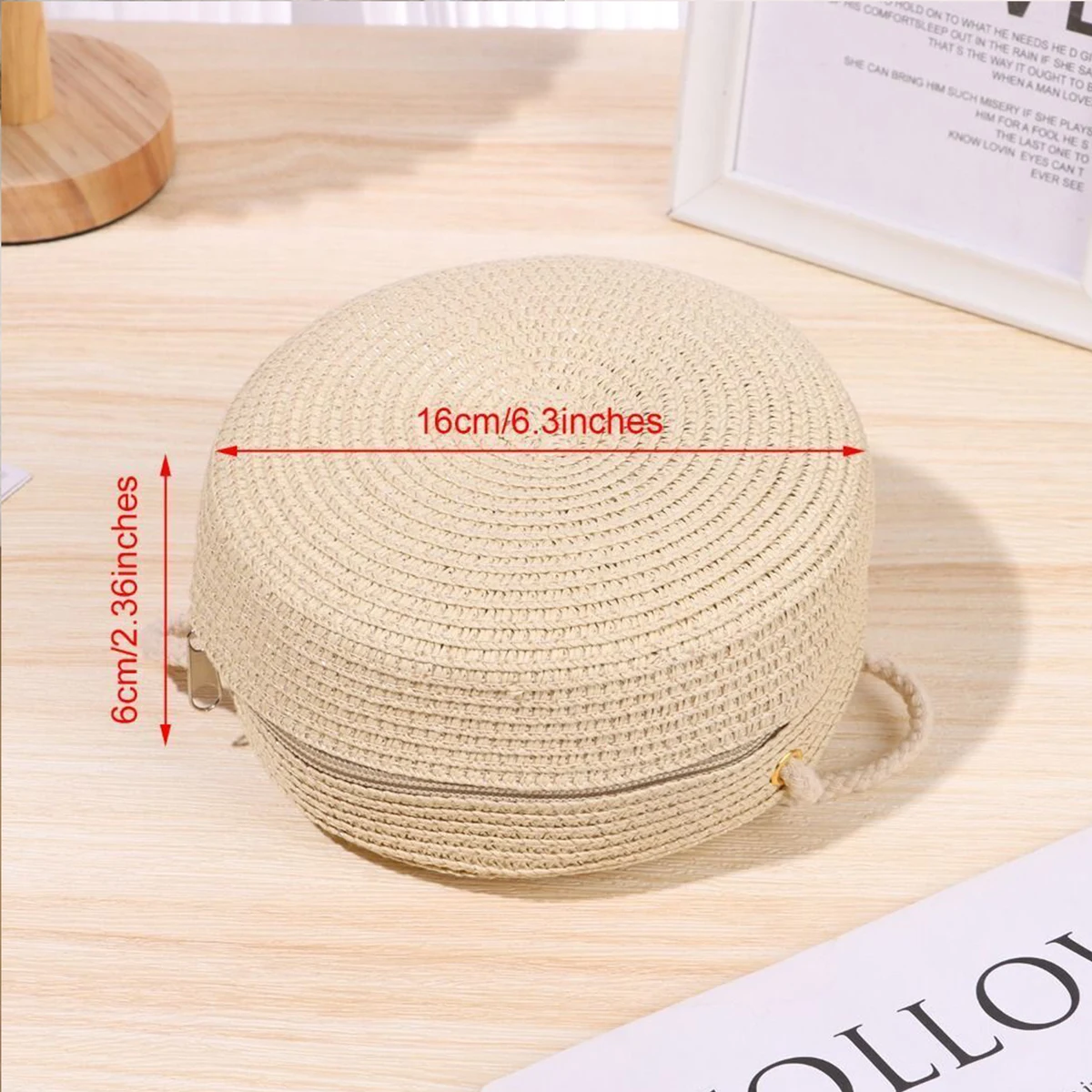 Summer Round Straw Shoulder Bags 1