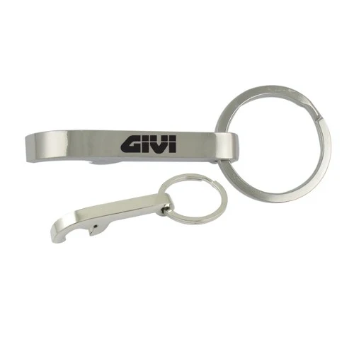 Chrome Bottle Opener Key Tag (Key Chain, Keychain, Key chains)-CLOSE OUT 1
