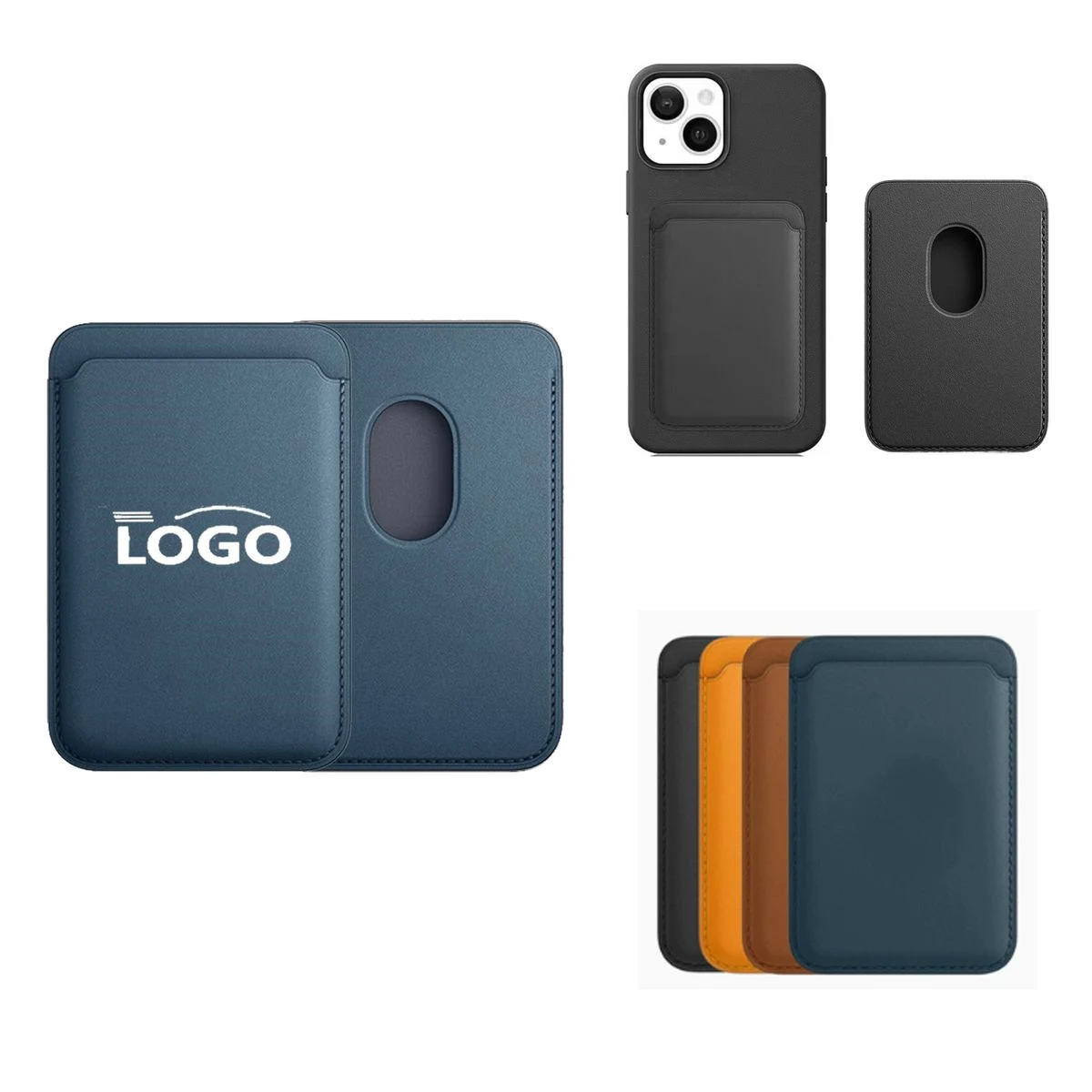 MOQ50 PU Leather Card Wallet Holder 1