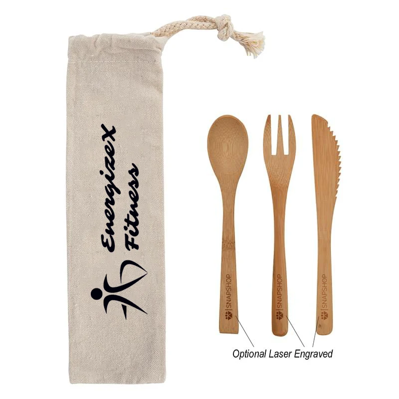 3-Piece All-Natural Cutlery Set 1