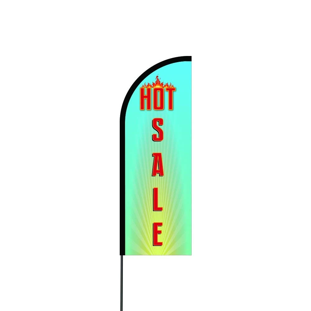 Hot Sale Flag Kit 14' Feet Feather Flag Sign Outdoor Banner 1